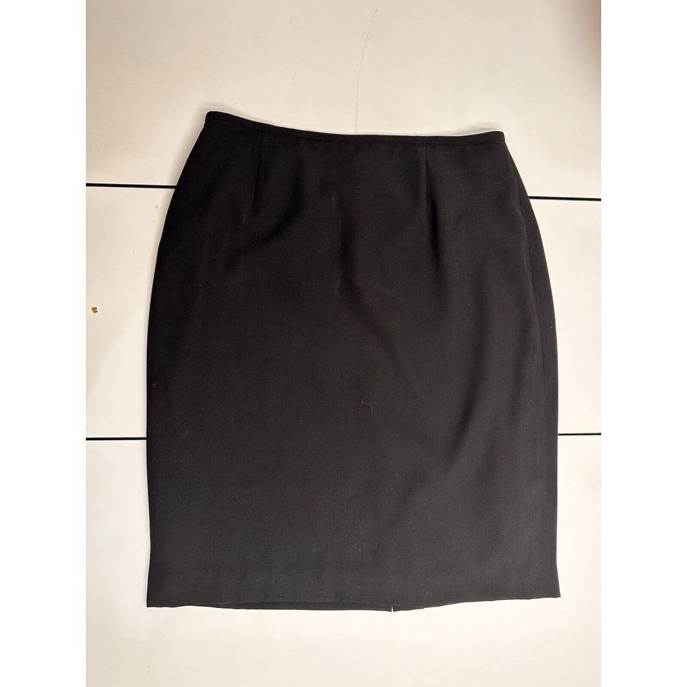 Bloomingdale's Black Pencil Short Skirt Size 10